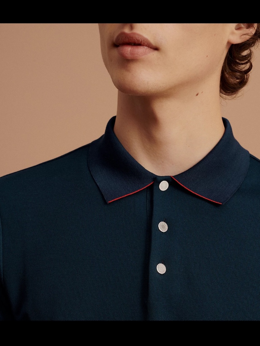 HERMES Double Jeu technical polo